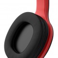 CELEBRAT Bluetooth headphones A18-BKRD, wireless & wired, μαύρο-κόκκινο