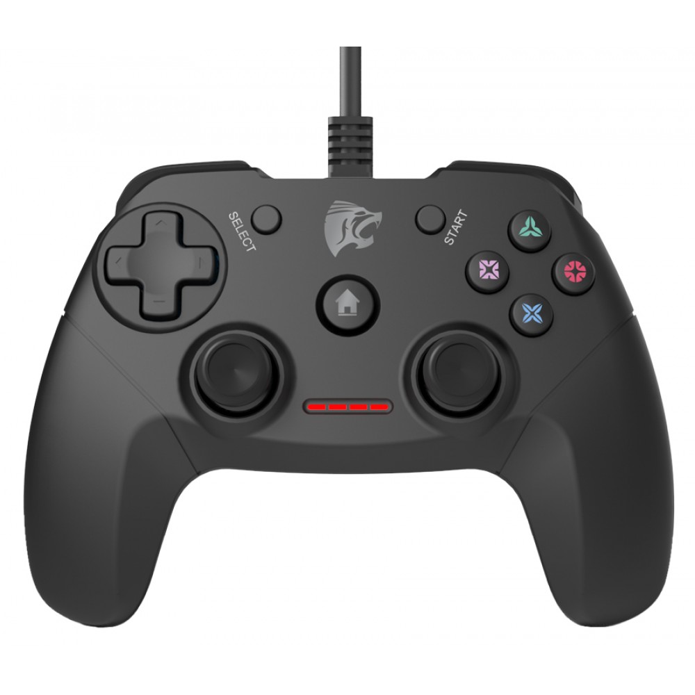 ROAR ενσύρματο gamepad R100WD, με vibration, PC, PS3 & Android TV box