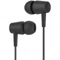 CELEBRAT earphones με μικρόφωνο G13, 3.5mm σύνδεση, Φ10mm, 1.2m, μαύρο