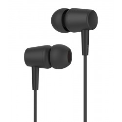 CELEBRAT earphones με μικρόφωνο G13, 3.5mm σύνδεση, Φ10mm, 1.2m, μαύρο