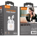 YISON earphones με θήκη φόρτισης T8, True Wireless, Φ13mm, λευκά