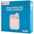 CELEBRAT earphones με θήκη φόρτισης W10, True Wireless, 30/300mAh, λευκά