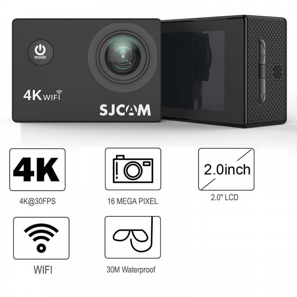 SJCAM Action Cam SJ4000 Air, 4K, 16MP, WiFi, 2