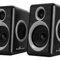 POWERTECH ηχεία Premium sound PT-972, 2x 3W RMS, 3.5mm, μαύρα