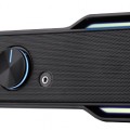 POWERTECH gaming soundbar PT-974, 10W RMS, Bluetooth, 3.5mm, RGB, μαύρο