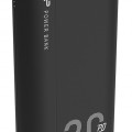 SILICON POWER power bank QS15, 20000mAh, 2x USB & USB Type-C, 3A, μαύρο