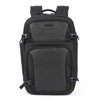 ARCTIC HUNTER τσάντα πλάτης B00191 με θήκη laptop 15.6", USB, 23L, μαύρη