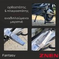 ZNEN ηλεκτρικό μηχανάκι Fantasy, 3000W, 72V 20Ah, μαύρο