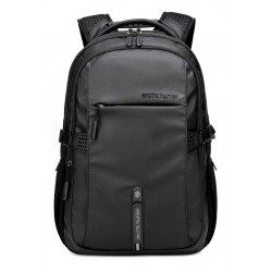 ARCTIC HUNTER τσάντα πλάτης B00388 με θήκη laptop 15.6", USB, 27L, μαύρη