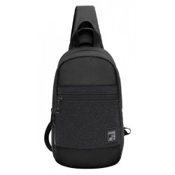 ARCTIC HUNTER τσάντα Crossbody XB0060 με θήκη tablet, 4L, μαύρη