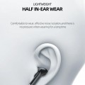 YISON earphones με θήκη φόρτισης TWS-T6, True Wireless, Φ13mm, μαύρα