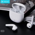 CELEBRAT earphones με θήκη φόρτισης TWS-W23, True Wireless, Φ13mm, λευκά