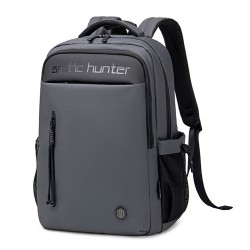 ARCTIC HUNTER τσάντα πλάτης B00534 με θήκη laptop 15.6", 21L, γκρι