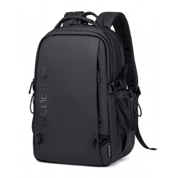 ARCTIC HUNTER τσάντα πλάτης B00530 με θήκη laptop 15.6", 24L, μαύρη