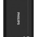 PHILIPS power bank DLP1810NB-62, 10000mAh, 2x USB, 2.1A, μαύρο