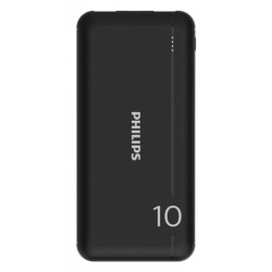 PHILIPS power bank DLP1810NB-62, 10000mAh, 2x USB, 2.1A, μαύρο