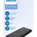 PHILIPS power bank DLP1810NB-62, 10000mAh, 2x USB, 2.1A, μαύρο