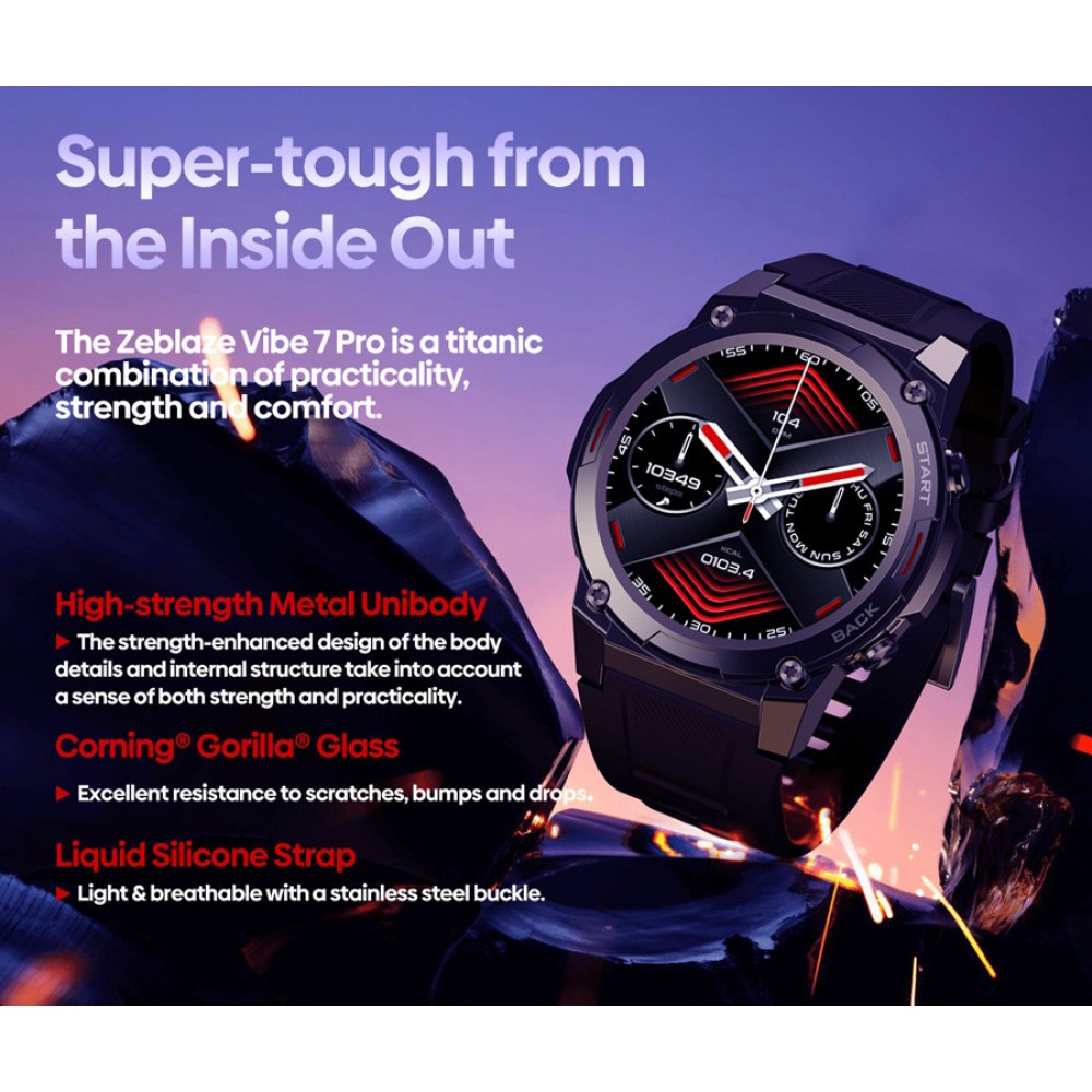 ZEBLAZE smartwatch Vibe 7 Pro, 1.43