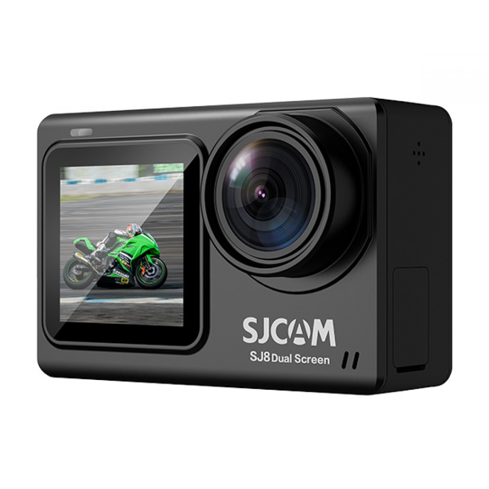 SJCAM action camera SJ8, 2x οθόνες, 4K, 20MP, Wi-Fi, αδιάβροχη, μαύρη