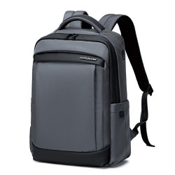 ARCTIC HUNTER τσάντα πλάτης B00478 με θήκη laptop 15.6", 18L, γκρι