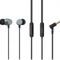 CELEBRAT earphones με μικρόφωνο D10, 3.5mm σύνδεση, Φ10mm, 1.2m, μαύρα