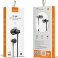 LDNIO earphones με μικρόφωνο HP05, 3.5mm σύνδεση, Φ10mm, 1.2m, γκρι