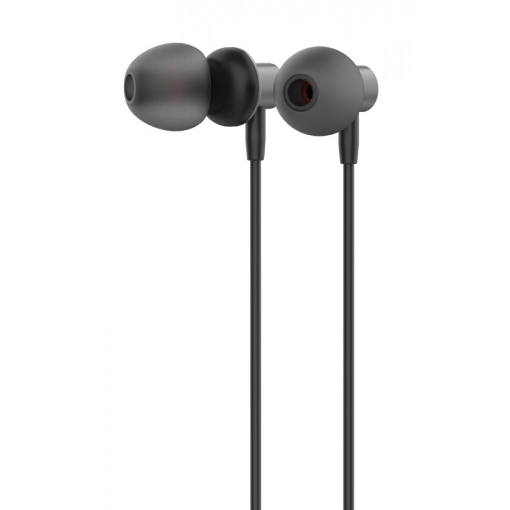 LDNIO earphones με μικρόφωνο HP06, 3.5mm σύνδεση, Φ10mm, 1.2m, μαύρα