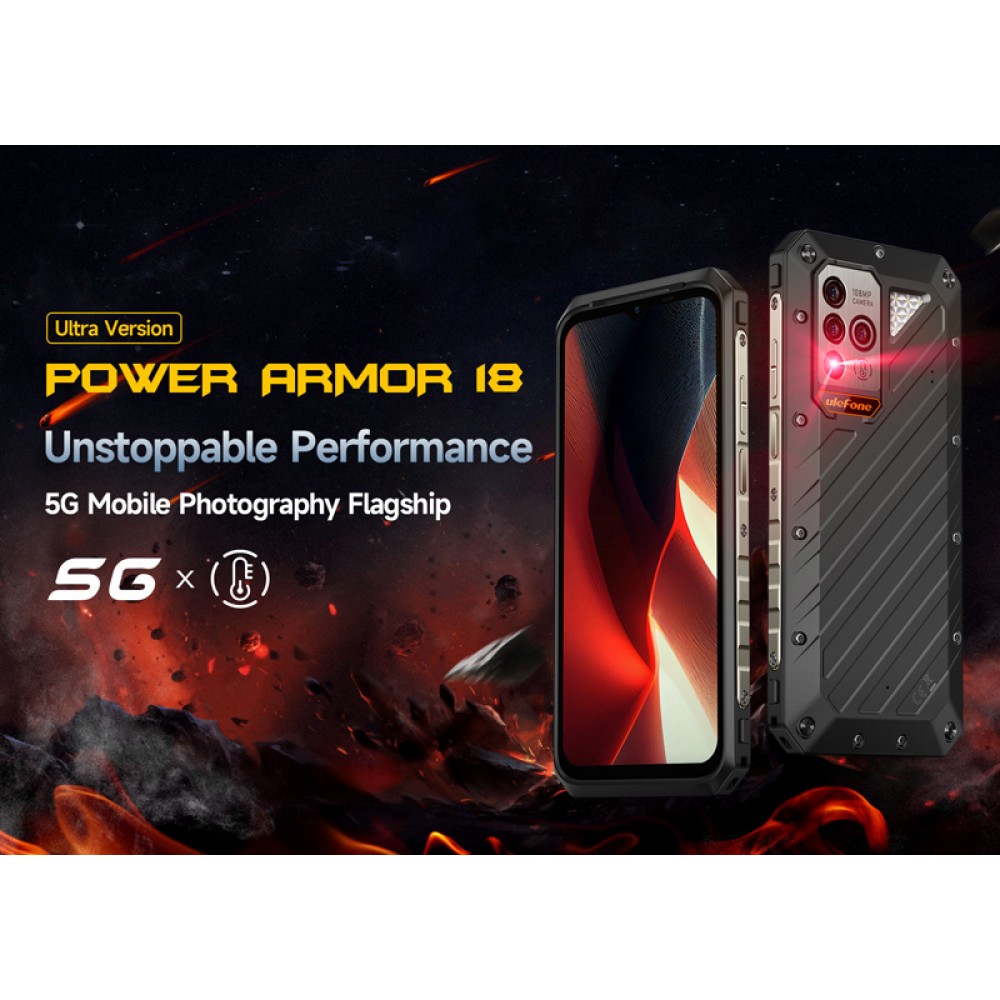 ULEFONE smartphone Power Armor 18 Ultra, 5G, 6.58