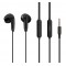 CELEBRAT earphones με μικρόφωνο G27, 3.5mm σύνδεση, Φ14mm, 1.2m, μαύρα