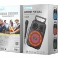 CELEBRAT φορητό ηχείο OS-07 με μικρόφωνο, 5W, 1200mAh, Bluetooth, μαύρο