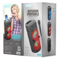 CELEBRAT φορητό ηχείο OS-09 με μικρόφωνο, 10W, 1200mAh, Bluetooth, μαύρο