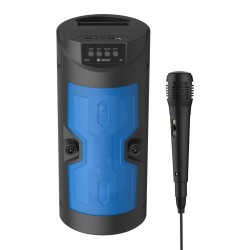 CELEBRAT φορητό ηχείο OS-09 με μικρόφωνο, 10W, 1200mAh, Bluetooth, μπλε