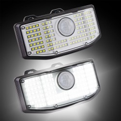 POWERTECH LED ηλιακό φωτιστικό HLL-0128 με αισθ/ρα κίνησης, 2W, 1200mAh