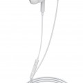 CELEBRAT earphones με μικρόφωνο E300, USB-C σύνδεση, Φ10mm, 1.2m, λευκά