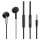 CELEBRAT earphones με μικρόφωνο G28, 3.5mm σύνδεση, Φ10mm, 1.2m, μαύρα