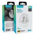 CELEBRAT earphones με θήκη φόρτισης W51, True Wireless, Φ13mm, λευκά