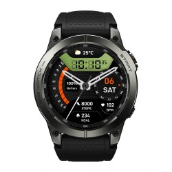 ZEBLAZE smartwatch Stratos 3 Pro, heart rate, 1.43" AMOLED, GPS, μαύρο