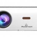 POWERTECH smart βιντεοπροβολέας PT-1242, 1080p, WiFi, Android, λευκός