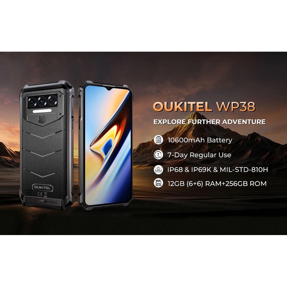 OUKITEL smartphone WP38, 6.52