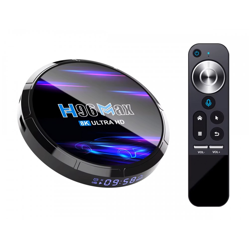 H96 TV Box Μ6, 8K, H618, 4/32GB, WiFi 6, Android 12