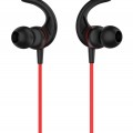 YISON earphones E14 με μαγνήτη, Bluetooth, 10mm, 65mAh, κόκκινα