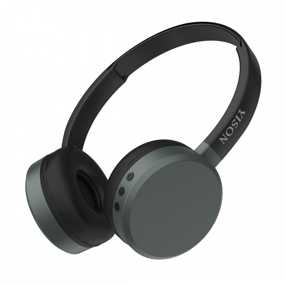 YISON headphones B5, ασύρματα & ενσύρματα, 40mm, 300mAh, μαύρα