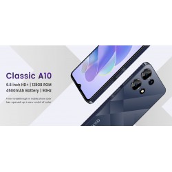 KXD smartphone Classic A10, 6.6", 6/128GB, 4500mAh, μωβ