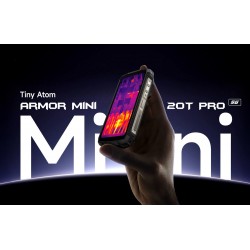 ULEFONE smartphone Armor Mini 20T Pro, 4.7", 8/256GB, 5G, 6200mAh, IP68/IP69K, μαύρο