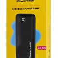 POWERTECH power bank PT-1326 με οθόνη, 10000mAh, 22.5W, μαύρο