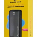 POWERTECH power bank PT-1327 με οθόνη, 20000mAh, 22.5W, μαύρο