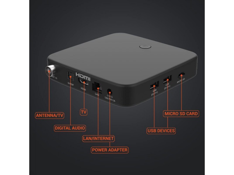 STRONG TV Box SRT420 με ψηφιακό δέκτη DVB-T2, Google/Netflix πιστοποίηση, 4K, WiFi, Android 11