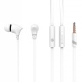 CELEBRAT earphones με μικρόφωνο G3, 3.5mm σύνδεση, Φ10mm, 1.2m, λευκά