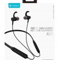 CELEBRAT Bluetooth earphones A15, με μαγνήτη, μικρόφωνο HD, μαύρα