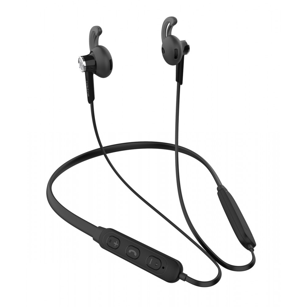 CELEBRAT Bluetooth earphones A16, με μαγνήτη, μικρόφωνο HD, μαύρα